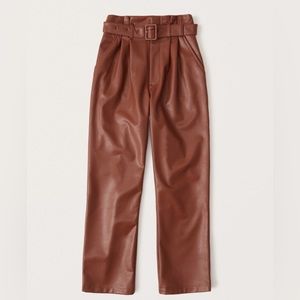 Abercrombie Leather Pants